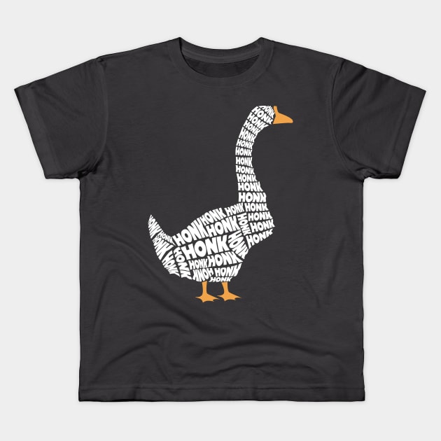 HONK! HONK! Kids T-Shirt by peekxel